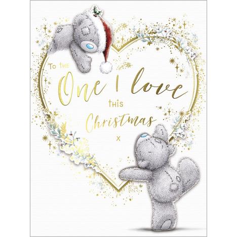 One I Love This Christmas Large Me to You Bear Christmas Card £2.39